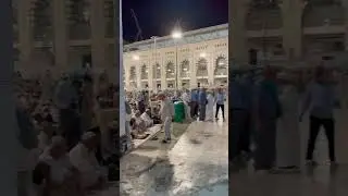 Beautiful view Al Haram Mosque Makkah