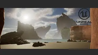 Fantasy Beach in Unreal Engine - 4K 