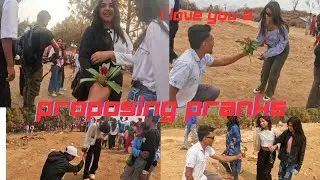 qt girl proposing pranks //happy New year's 2081youtube family lai 🎉🎉