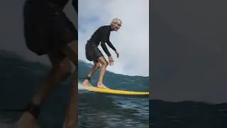 A couple waves with 76 year old Jock Sutherland. What an inspiration.
