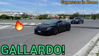 SUPERCARS IN ROME (GALLARDO, TURBO, RS Q3, TAYCAN, I8...)