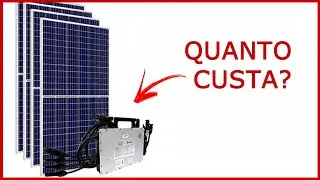 Quanto Custa o Kit Micro Inversor de 1k 4 Painéis