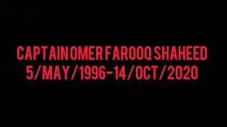 Captain Umer Farooq Shaheed Pakistan Army