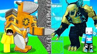 MEGA TİTAN DRİLLMAN VS TİTAN WARDENZİLLA! | Minecraft
