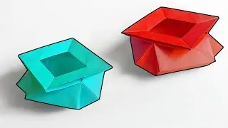 How to make an ORIGAMI BOX