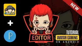 How to Make Avatar Gaming Logo in Android | Pixellab + SuperMii