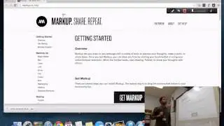 Smartboards and Google Chrome's Markup Extension