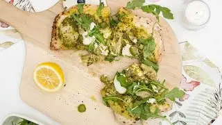 Artichoke, Pesto & Burrata Pizza Recipe