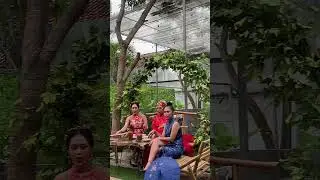 Arisan tema china di Sania cafe
