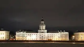 От Адмиралтейства зимняя панорама