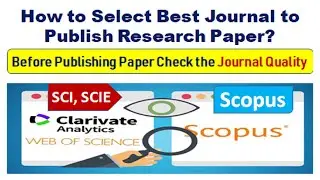 Find Scopus & SCI Indexed Journal Easily | Check Scopus Journal, SCI / Web of Science Journals 