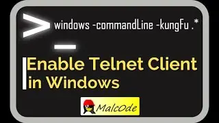 How to Enable Telnet in Windows 7 and Above