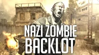 ZOMBIE BACKLOT - EASTER EGG - Call of Duty Custom Zombies [4]