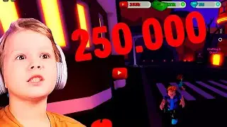 КАК Я НАБРАЛ 250 ТЫСЯЧ ПОДПИСЧИКОВ НА YOUTUBE  | YOUTUBE SIMULATOR ROBLOX