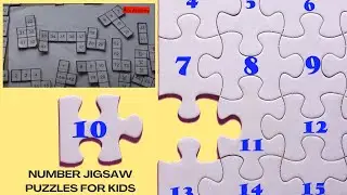 Number Jigsaw puzzles for Kids