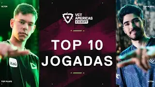 As 10 melhores jogadas do VCT Americas Kickoff