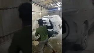 Tata Harrier Washing | Foam Wash | Beast cleaning #yt #carwash #tataharrier #tataharrierfacelift2023