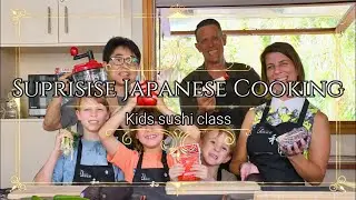 Suprise Sushi home cooking class