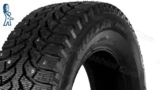 Видеообзор шины Bridgestone Blizzak Spike-01 - [Autoshini.com]