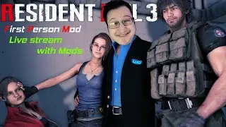 Resident Evil 3 Remake,but with First Person Mod
