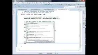 Java.util.ArrayList.set Method - Java.util.ArrayList.size Method