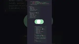 Easy Toggle Button | CSS 