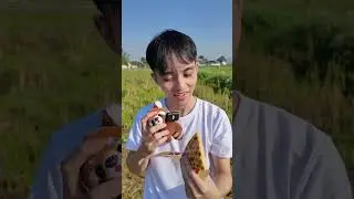 Ra đồng bắt được mấy con ếch lạ quá #foodreview #haicareview