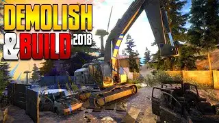 Découverte: Demolish & Build 2018 [PC] [FR]: Construction de maison en bois