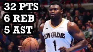 Zion Williamson 32 pts, 6 reb, 5 ast Highlights vs Clippers