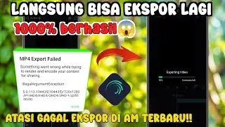 GAGAL EXPORT❓NIH SOLUSINYA, CARA MENGATASI ALIGHT MOTION GAGAL EXPORT MP4 EXPORT FAILED