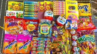 Конфеты и Сладости 🍟 Мега Шоппинг! Kinder,Mamba,M&M,Fruit-tella, Chupa Chups.Shopping a lot of candy
