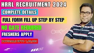 HRRL recruitment 2024 - Complete details | hrrl form fill up step by step | #hrrl #jobupdate :65