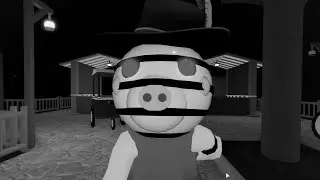 ROBLOX PIGGY ZIZZY JUMPSCARE - Roblox Piggy Black and White