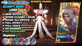 Script Skin Ling Kungfu Panda No Password | Full Effect & Voice | Patch Terbaru - Mobile Legends