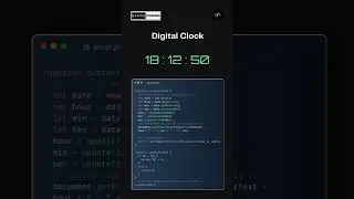 Digital Clock Using JavaScript 