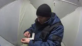 Зимняя рыбалка. Омская область.