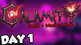Terraria Calamity Death Master Mode DAY 1 | DSN Live (10/31/2024)