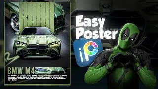 Instgram Viral Car Poster Tutorial in Ibis Paint X - Android & iOS