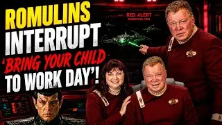 Fan made Star Trek (Romulan encounter ruins bring your daughter to work day) 
