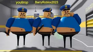 Escaping from a BARRY'S PRISON RUN! And BECAME a BARRY COPS
