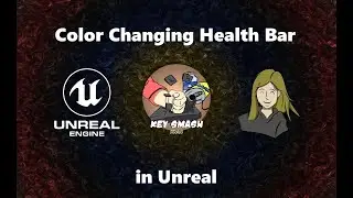 Unreal Health Bar Tutorial | Color changing health bar | Unreal Engine