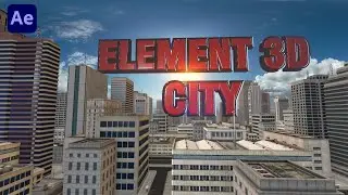 After Effects Tutorial | Element 3D | Camera Animation