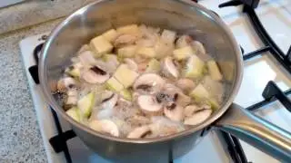 Лёгкий кабачковый крем-суп