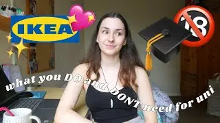 what you do and don't need for university *2021*