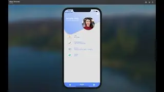 Flutter App(Dashboard,Animated BottomBar,Profile)