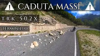CADUTA MASSI E FIORITURA DI CASTELLUCCIO! #trk502x #ktm #triumph