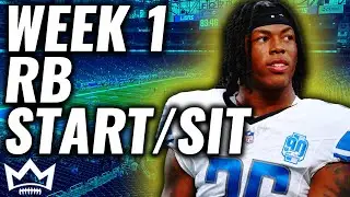 Running Backs You MUST START and SIT in Week 1 (Every Matchup) | 2024 Fantasy Football