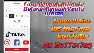 Cara Merubah Kuota Belajar Menjadi Kuota Utama