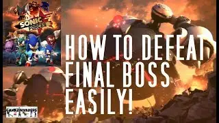 SONIC FORCES How to Beat Final Boss Fast! (Death Egg Robot) Stage 30