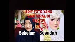 VIRAL DI TIK TOK EDIT FOTO JADI PENGANTIN